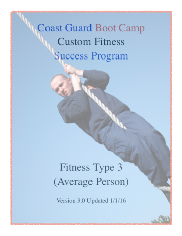 USCG Boot Camp Fitness Cover